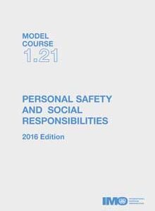 TB121E - Model course: Personal Safety & Social Responsibilities, 2016 Edition