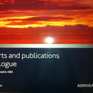 Catalogue of ADMIRALTY Charts and Publications (NP131)